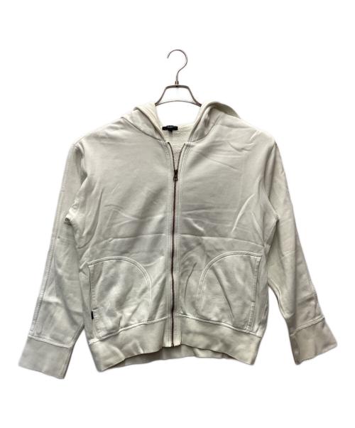 PAUL SMITH（ポールスミス）Paul Smith (ポールスミス) ジップパーカー ホワイト サイズ:Lの古着・服飾アイテム