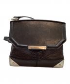 ALEXANDER WANGアレキサンダー・ワン）の古着「レザーショルダーバッグ」｜ブラック