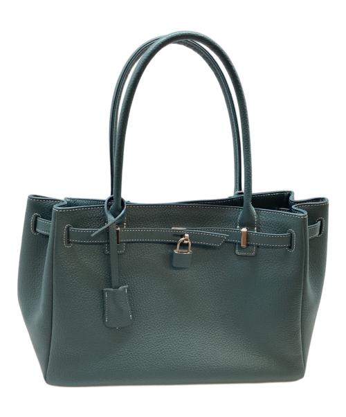 Hamano（ハマノ）HAMANO (ハマノ) ハンドバッグ スカイブルーの古着・服飾アイテム