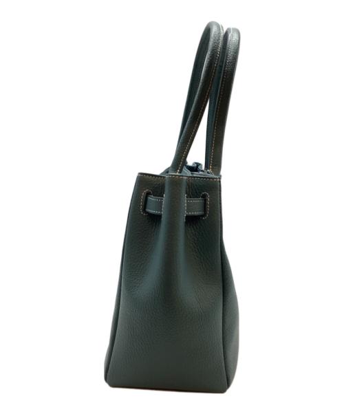 Hamano（ハマノ）HAMANO (ハマノ) ハンドバッグ スカイブルーの古着・服飾アイテム