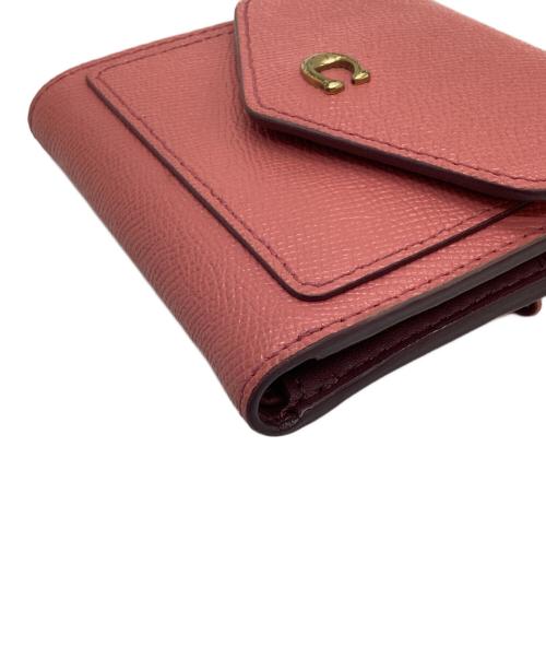 COACH（コーチ）COACH (コーチ) 3つ折り財布 ピンクの古着・服飾アイテム