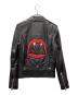 Saint Laurent Paris (サンローランパリ) 17SSダブルライダースジャケット ブラック サイズ:44：250000円