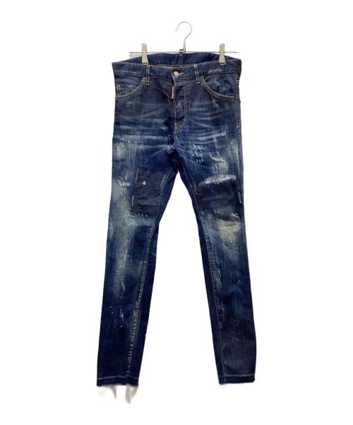 DSQUARED2（ディースクエアード）DSQUARED2 (ディースクエアード) デニムパンツ インディゴ サイズ:46の古着・服飾アイテム
