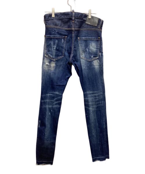 DSQUARED2（ディースクエアード）DSQUARED2 (ディースクエアード) デニムパンツ インディゴ サイズ:46の古着・服飾アイテム