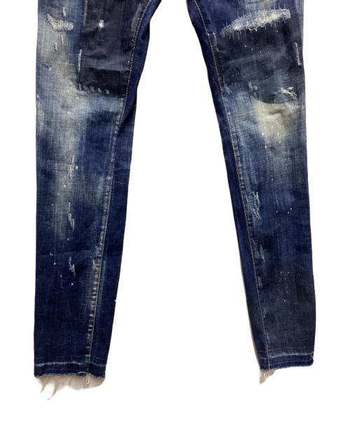 DSQUARED2（ディースクエアード）DSQUARED2 (ディースクエアード) デニムパンツ インディゴ サイズ:46の古着・服飾アイテム