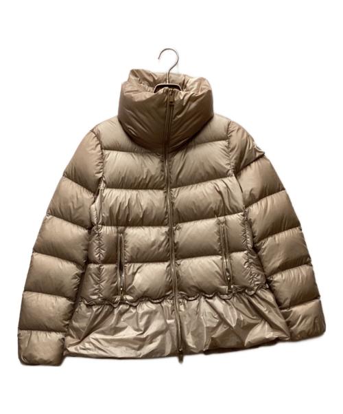 MONCLER（モンクレール）MONCLER (モンクレール) ダウンジャケット ベージュの古着・服飾アイテム