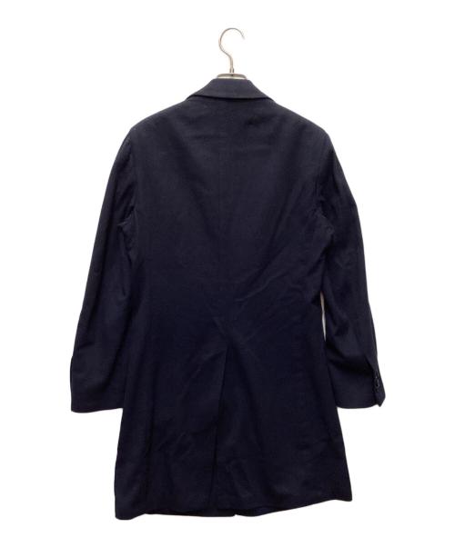 LARDINI（ラルディーニ）LARDINI (ラルディーニ) チェスターコート ネイビー サイズ:44の古着・服飾アイテム