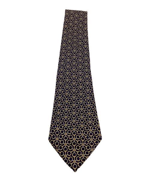 HERMES（エルメス）HERMES (エルメス) ネクタイ ネイビー サイズ:142cｍの古着・服飾アイテム