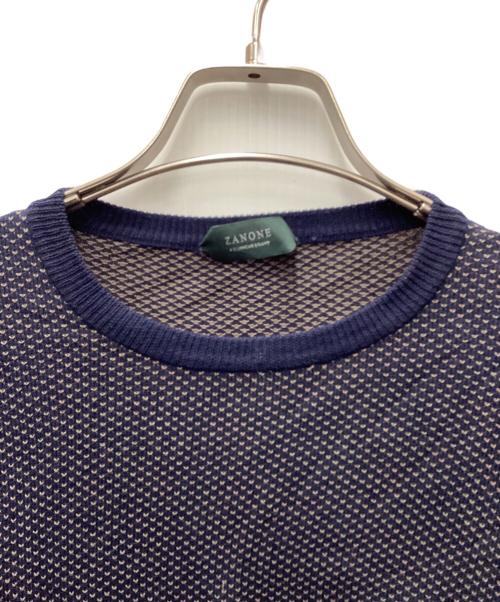 Zanone（ザノーネ）Zanone (ザノーネ) 長袖カットソー ネイビー サイズ:4848の古着・服飾アイテム