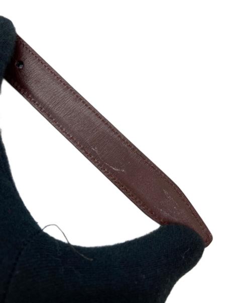 GUCCI（グッチ）GUCCI (グッチ) レザーベルト ブラウンの古着・服飾アイテム