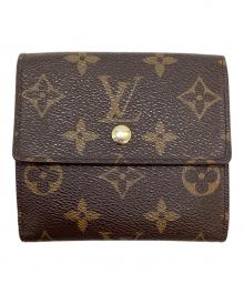 LOUIS VUITTON（ルイ ヴィトン）の古着「3つ折り財布」｜ブラウン