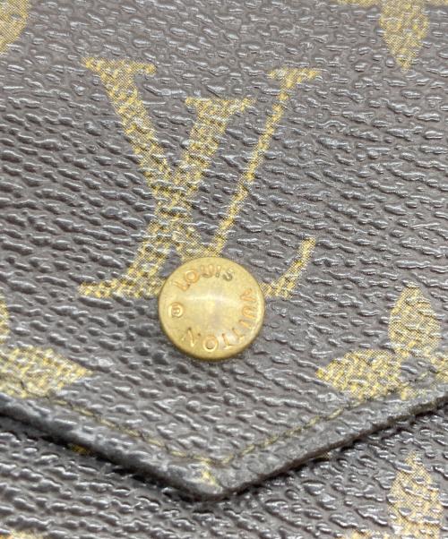 LOUIS VUITTON（ルイ ヴィトン）LOUIS VUITTON (ルイ ヴィトン) 2つ折り財布/モノグラム・ポルトフォイユ・ヴィクトリーヌ ブラウンの古着・服飾アイテム