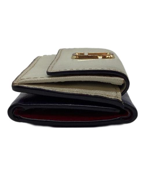 MARC JACOBS（マークジェイコブズ）MARC JACOBS (マークジェイコブス) 3つ折り財布 トリコロールカラーの古着・服飾アイテム