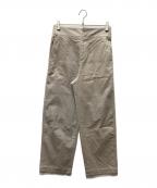 FRAMeWORKフレームワーク）の古着「ワイドパンツ」｜ベージュ