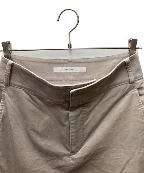 FRAMeWORK（フレームワーク）FRAMeWORK (フレームワーク) ワイドパンツ ベージュ サイズ:38の古着・服飾アイテム