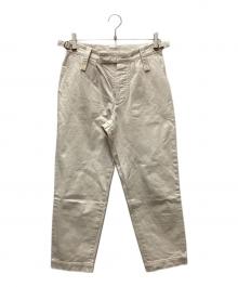 MHL（エムエイチエル）の古着「ナチュラルテーパードパンツ」｜ホワイト