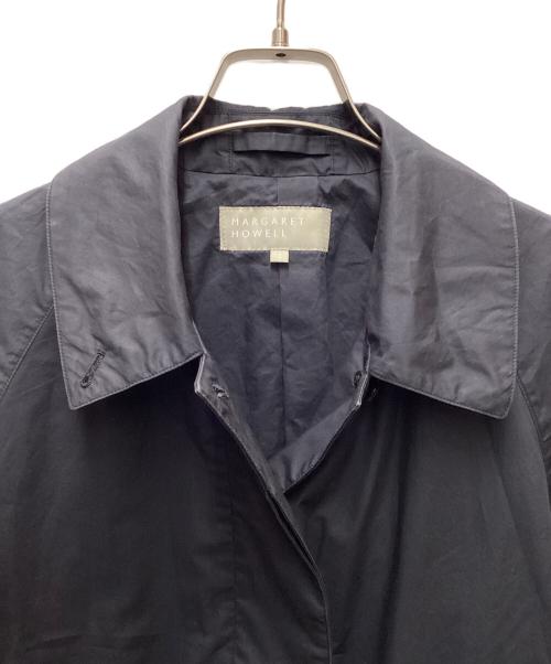 MARGARET HOWELL（マーガレットハウエル）MARGARET HOWELL (マーガレットハウエル) ステンカラーコート ネイビー サイズ:２の古着・服飾アイテム