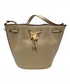 RALPH LAURENラルフローレン）の古着「巾着ショルダーバッグ」｜アイボリー