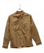 SUPREMEシュプリーム）の古着「コーデュロイシャツ」｜ベージュ