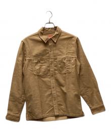 SUPREME（シュプリーム）の古着「コーデュロイシャツ」｜ベージュ