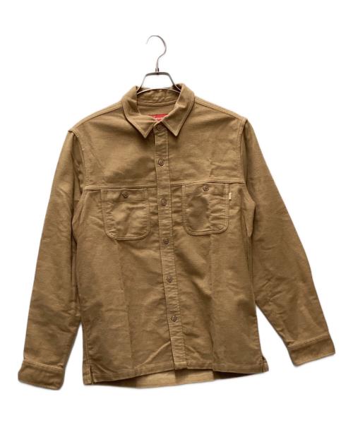 SUPREME（シュプリーム）Supreme (シュプリーム) コーデュロイシャツ ベージュ サイズ:Mの古着・服飾アイテム