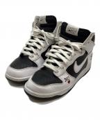 NIKE×SUPREMEナイキ×シュプリーム）の古着「ハイカットスニーカー」｜ホワイト×ブラック