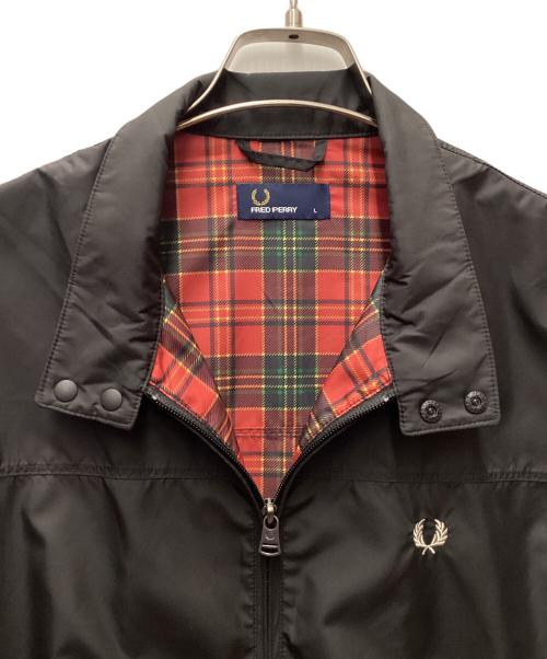 FRED PERRY（フレッドペリー）FRED PERRY (フレッドペリー) スイングトップ ブラック サイズ:Lの古着・服飾アイテム