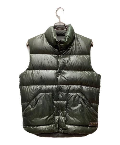 TATRAS（タトラス）TATRAS (タトラス) リバーシブルダウンベスト オリーブ サイズ:Mの古着・服飾アイテム