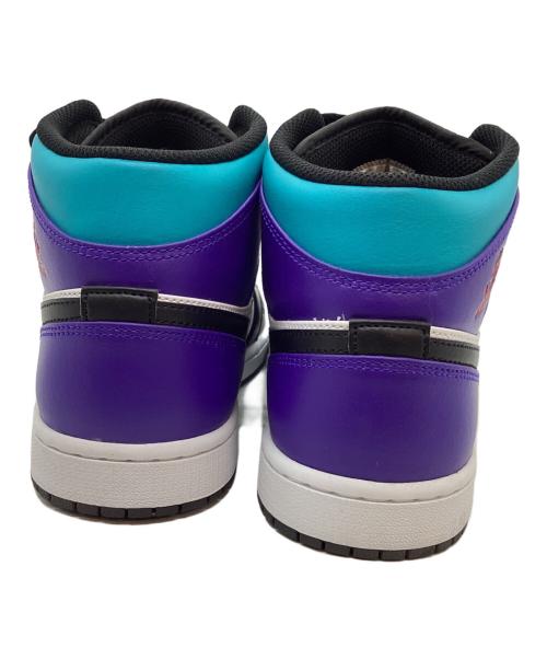 NIKE（ナイキ）NIKE (ナイキ) ミッドカットスニーカー パープル×ホワイト サイズ:26.5の古着・服飾アイテム