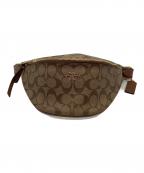 COACHコーチ）の古着「ウエストポーチ」｜ブラウン