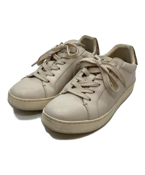 COACH（コーチ）COACH (コーチ) ローカットスニーカー ホワイト サイズ:22.5の古着・服飾アイテム