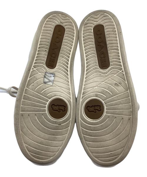 COACH（コーチ）COACH (コーチ) ローカットスニーカー ホワイト サイズ:22.5の古着・服飾アイテム