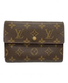 LOUIS VUITTON（ルイ ヴィトン）の古着「3つ折り財布/モノグラム・ポルトトレゾール・エテュイパピエ」｜ブラウン