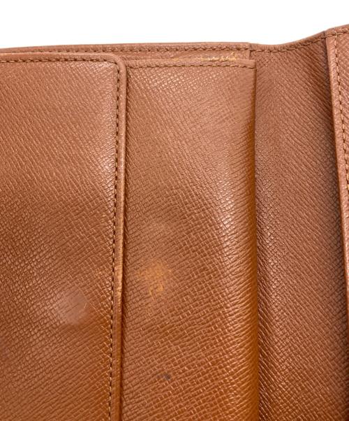 LOUIS VUITTON（ルイ ヴィトン）LOUIS VUITTON (ルイ ヴィトン) 3つ折り財布/モノグラム・ポルトトレゾール・エテュイパピエ ブラウンの古着・服飾アイテム