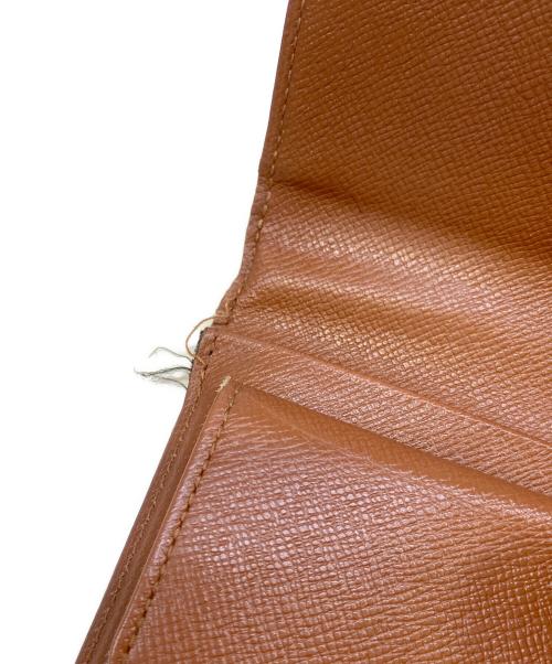 LOUIS VUITTON（ルイ ヴィトン）LOUIS VUITTON (ルイ ヴィトン) 3つ折り財布/モノグラム・ポルトトレゾール・エテュイパピエ ブラウンの古着・服飾アイテム