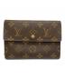 LOUIS VUITTON（ルイ ヴィトン）の古着「3つ折り財布/モノグラム・ポルトトレゾール・エテュイパピエ」｜ブラウン