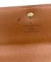 中古・古着 LOUIS VUITTON (ルイ ヴィトン) 3つ折り財布/モノグラム・ポルトトレゾール・エテュイパピエ ブラウン：9000円