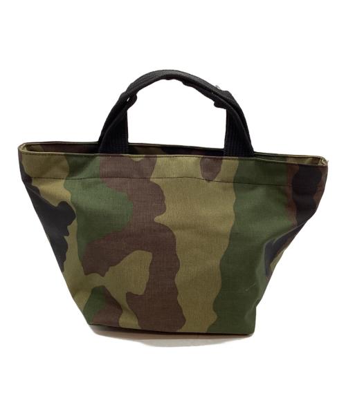 Herve Chapelier（エルベシャプリエ）Herve Chapelier (エルベシャプリエ) ハンドバッグ グリーンの古着・服飾アイテム