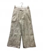 seytoセイト）の古着「タックワイドパンツ」｜シルバー