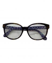 Kate Spade（ケイトスペード）の古着「眼鏡」｜ブラウン×ブルー