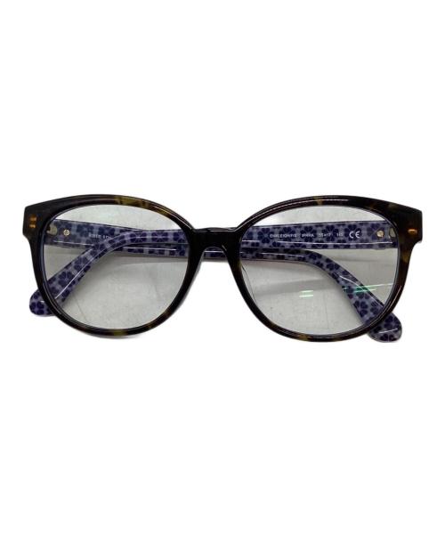 Kate Spade（ケイトスペード）Kate Spade (ケイトスペード) 眼鏡 ブラウン×ブルーの古着・服飾アイテム