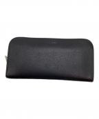 Saint Laurent Parisサンローランパリ）の古着「ラウンドファスナー財布」｜ブラック