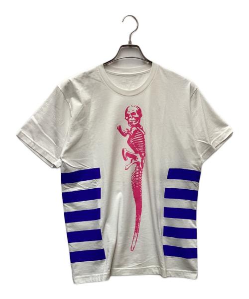 CHROME HEARTS（クロムハーツ）CHROME HEARTS (クロムハーツ) 半袖Tシャツ ホワイト サイズ:Lの古着・服飾アイテム