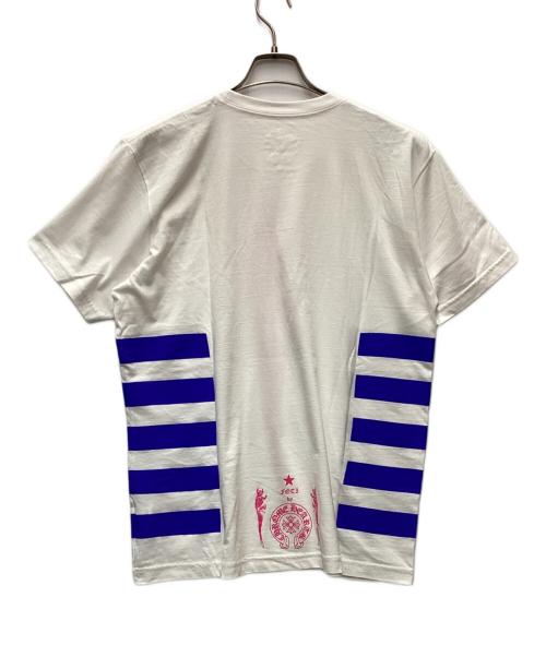 CHROME HEARTS（クロムハーツ）CHROME HEARTS (クロムハーツ) 半袖Tシャツ ホワイト サイズ:Lの古着・服飾アイテム