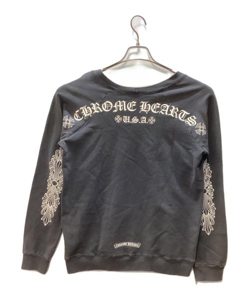 CHROME HEARTS（クロムハーツ）CHROME HEARTS (クロムハーツ) トレーナー ブラック サイズ:Mの古着・服飾アイテム