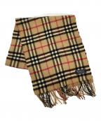 Burberry'sバーバリー）の古着「マフラー」｜ベージュ
