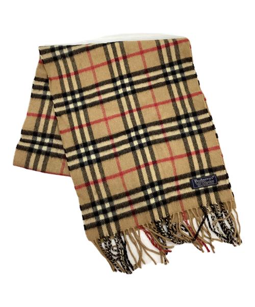 Burberry's（バーバリー）Burberry's (バーバリーズ) マフラー ベージュの古着・服飾アイテム