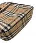 中古・古着 Burberry's (バーバリーズ) ショルダーバッグ/ノバチェック ベージュ×ブラウン：13000円