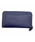 PRADA (プラダ) ラウンドファスナー長財布 ブルー：12000円