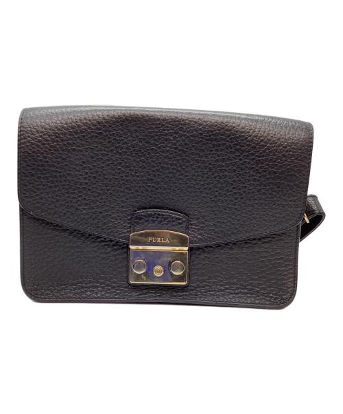 FURLA（フルラ）FURLA (フルラ) ショルダーバッグ ブラックの古着・服飾アイテム